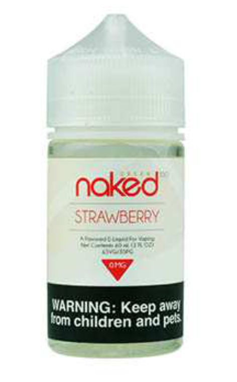 Naked Cream E-Juice 60ML | 0MG | STRAWBERRY